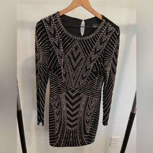 Gorgeous Beaded Bodycon Dress